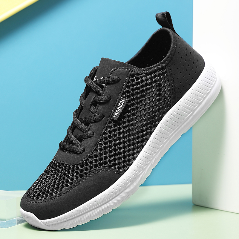 Men Soft Sport Shoes Breathabl - Outdoor Lighting High Quality ulasan dan harga