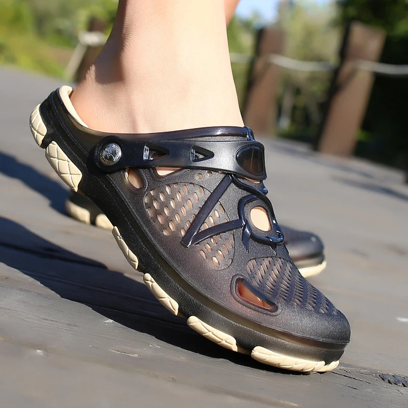 Fashion Slippers Casual Sandal - Outdoor Lighting High Quality ulasan dan harga