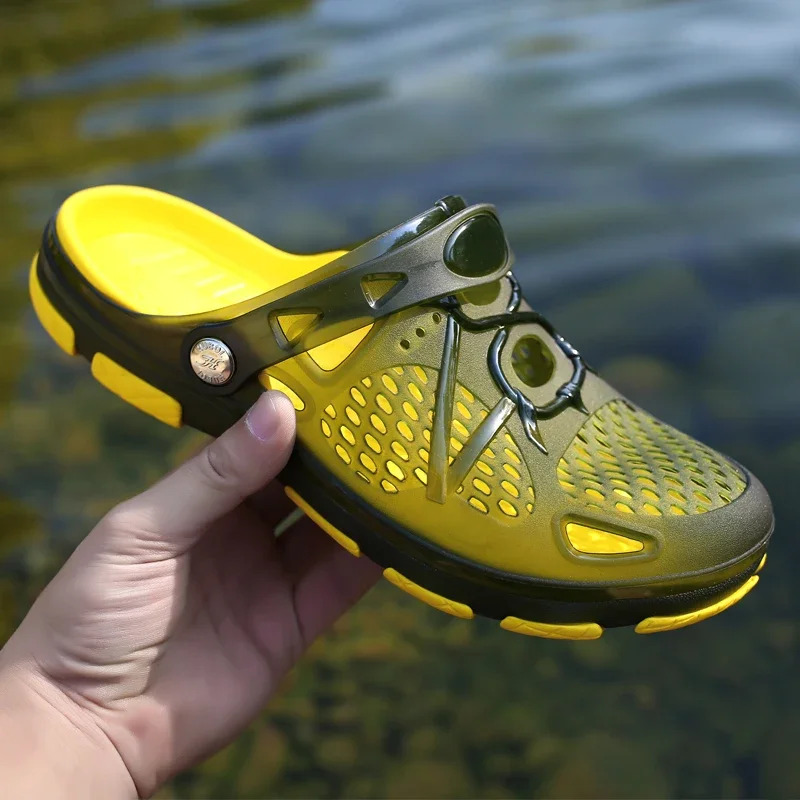 Fashion Slippers Casual Sandal - Outdoor Lighting High Quality ulasan dan harga