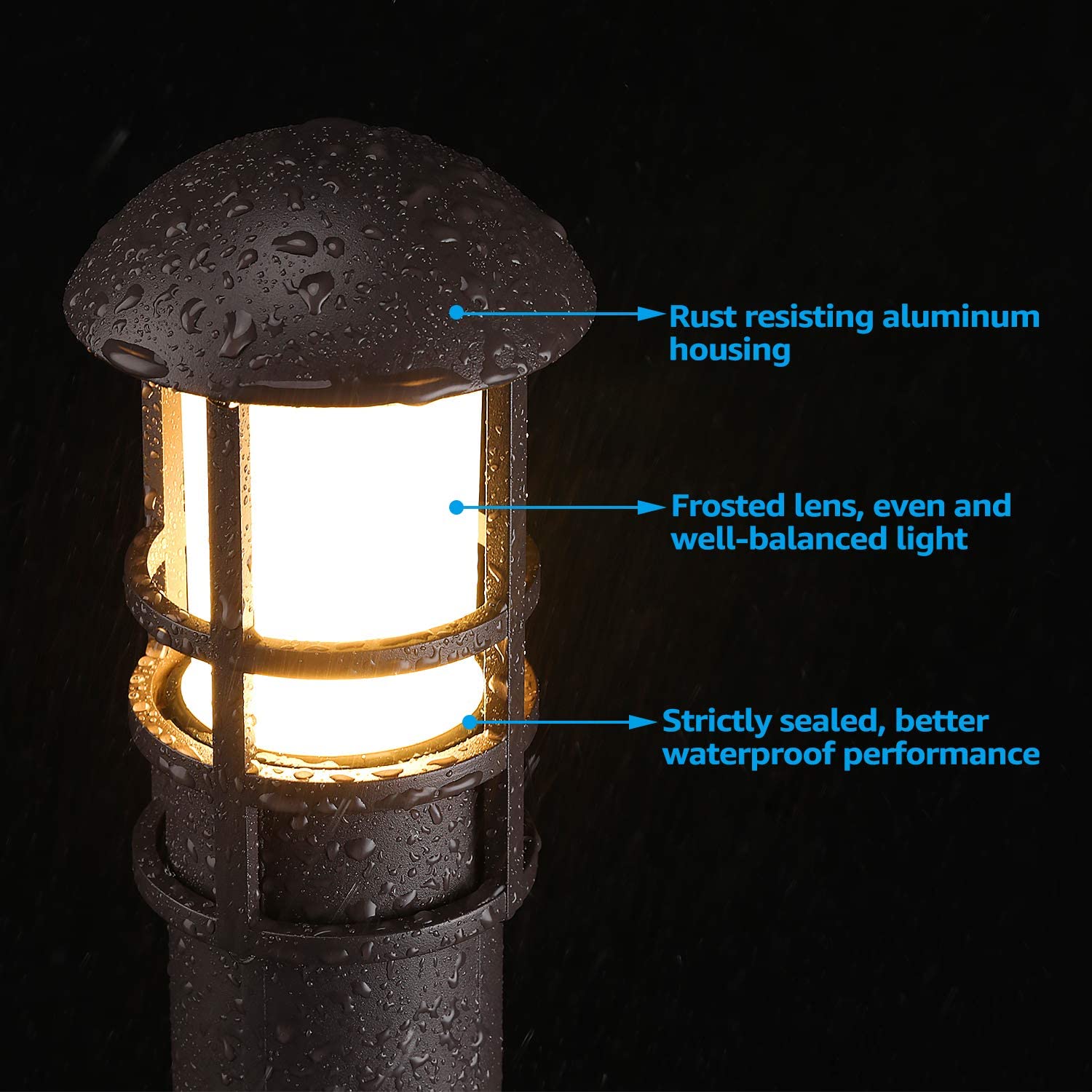 8Pcs LED Outdoor Garden Lawn L - Landscape Spike Light ulasan dan harga
