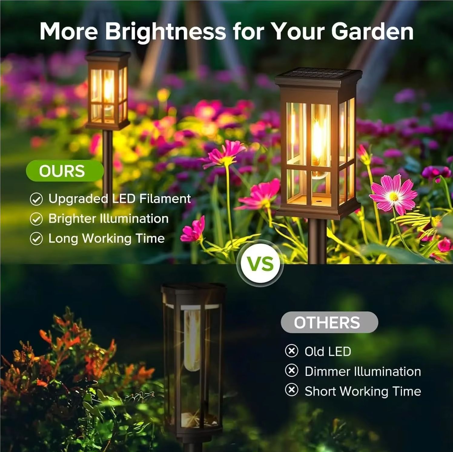 Solar Pathway Light Outdoor So - Landscape Spike Light ulasan dan harga