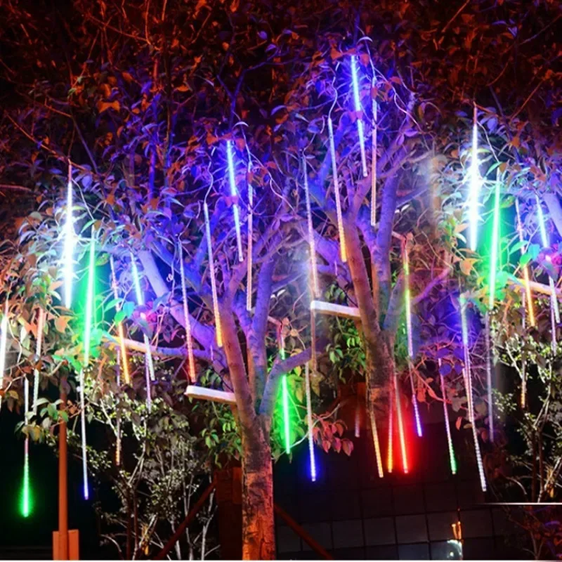 30cm /50cm Waterproof Meteor S - Outdoor Lighting Tree ulasan dan harga
