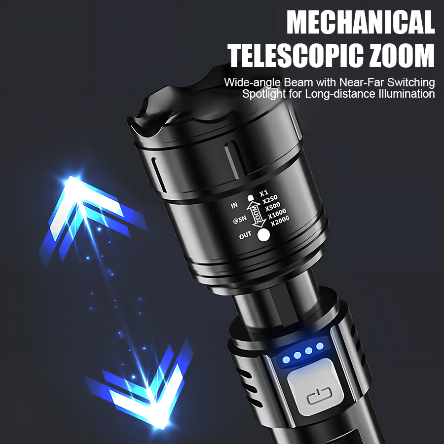 High Power P50 LED Flashlight  - Outdoor Lighting Bulbs ulasan dan harga