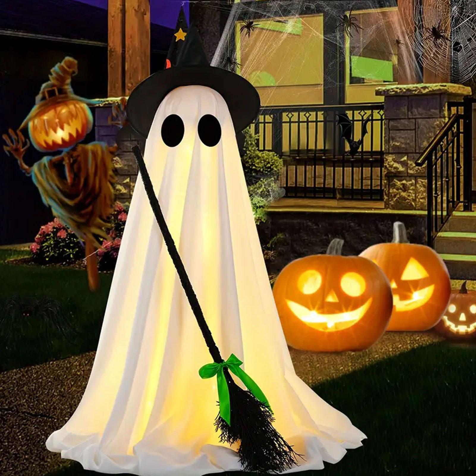 Light Up Ghost Decorations Out - Outdoor Lighting Halloween ulasan dan harga