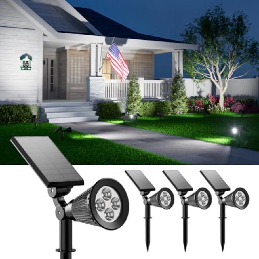 Solar Spotlights Outdoor Water - Outdoor Lighting Tree ulasan dan harga