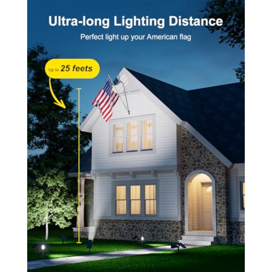 Solar Spotlights Outdoor Water - Outdoor Lighting Tree ulasan dan harga
