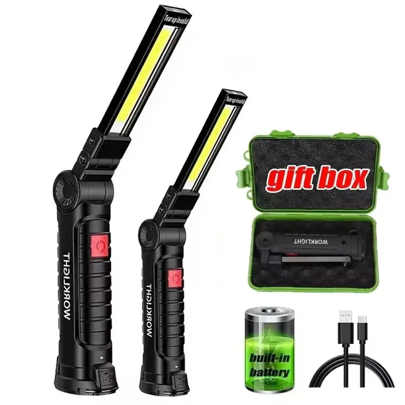 Portable Handheld Flashlight U - Outdoor Lighting Hooks ulasan dan harga