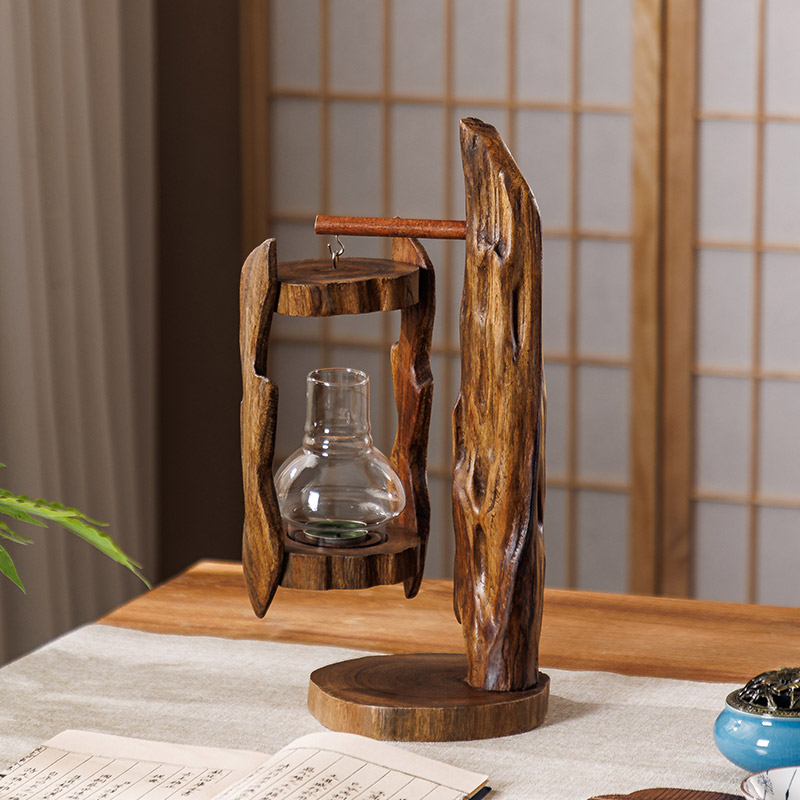 Log Wind Lamp Creative Candles - Outdoor Zen Lighting ulasan dan harga