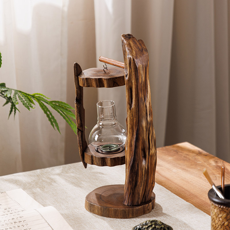 Log Wind Lamp Creative Candles - Outdoor Zen Lighting ulasan dan harga