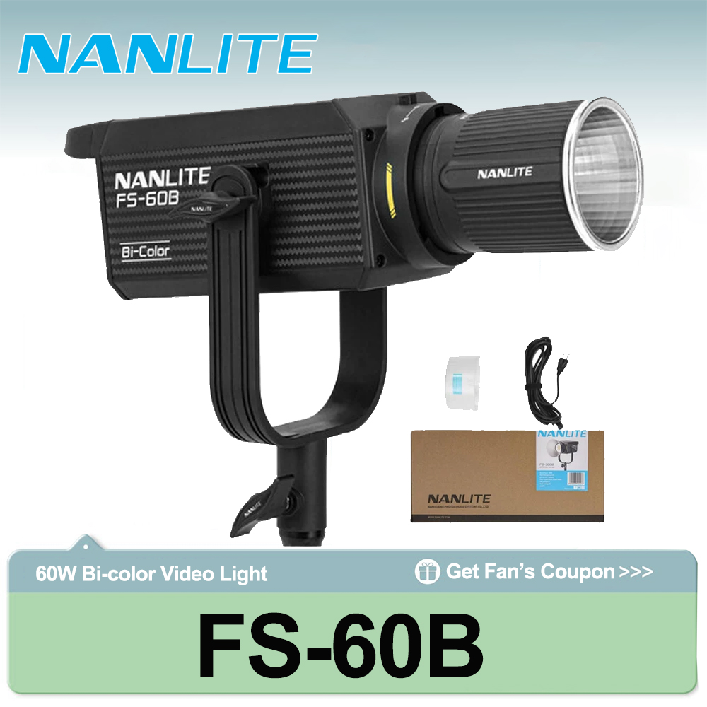 Nanlite FS-60B 70W Bi-color Sp - Outdoor Lighting No Wiring ulasan dan harga