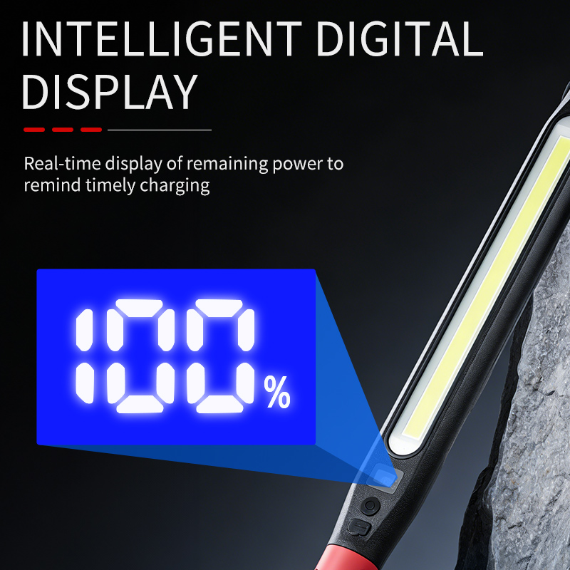 COB Work Light Type‑C Recharge - Outdoor Lighting Hooks ulasan dan harga