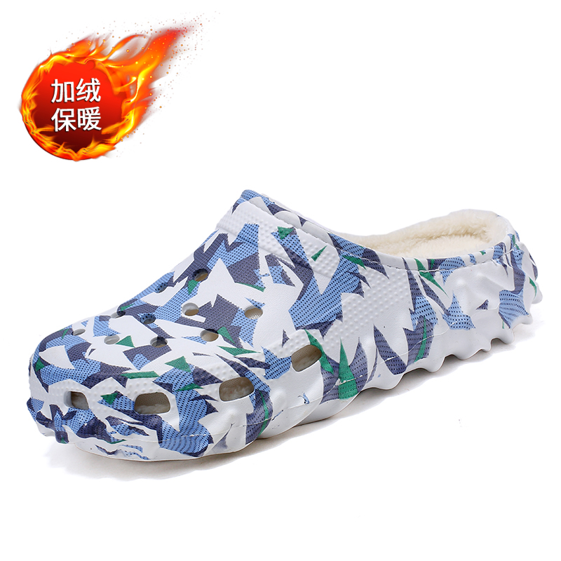 Winter Fur-Lined Clogs Slip-On - Outdoor Lighting Online ulasan dan harga