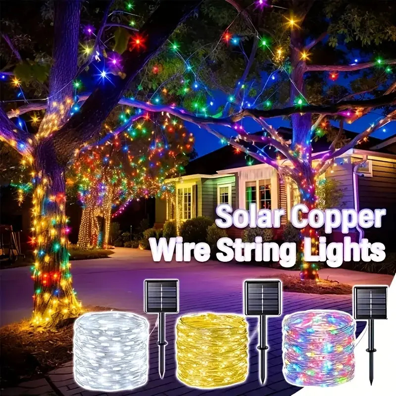 Solar Fairy LED Copper Wire Li - Outdoor Lighting No Wiring ulasan dan harga