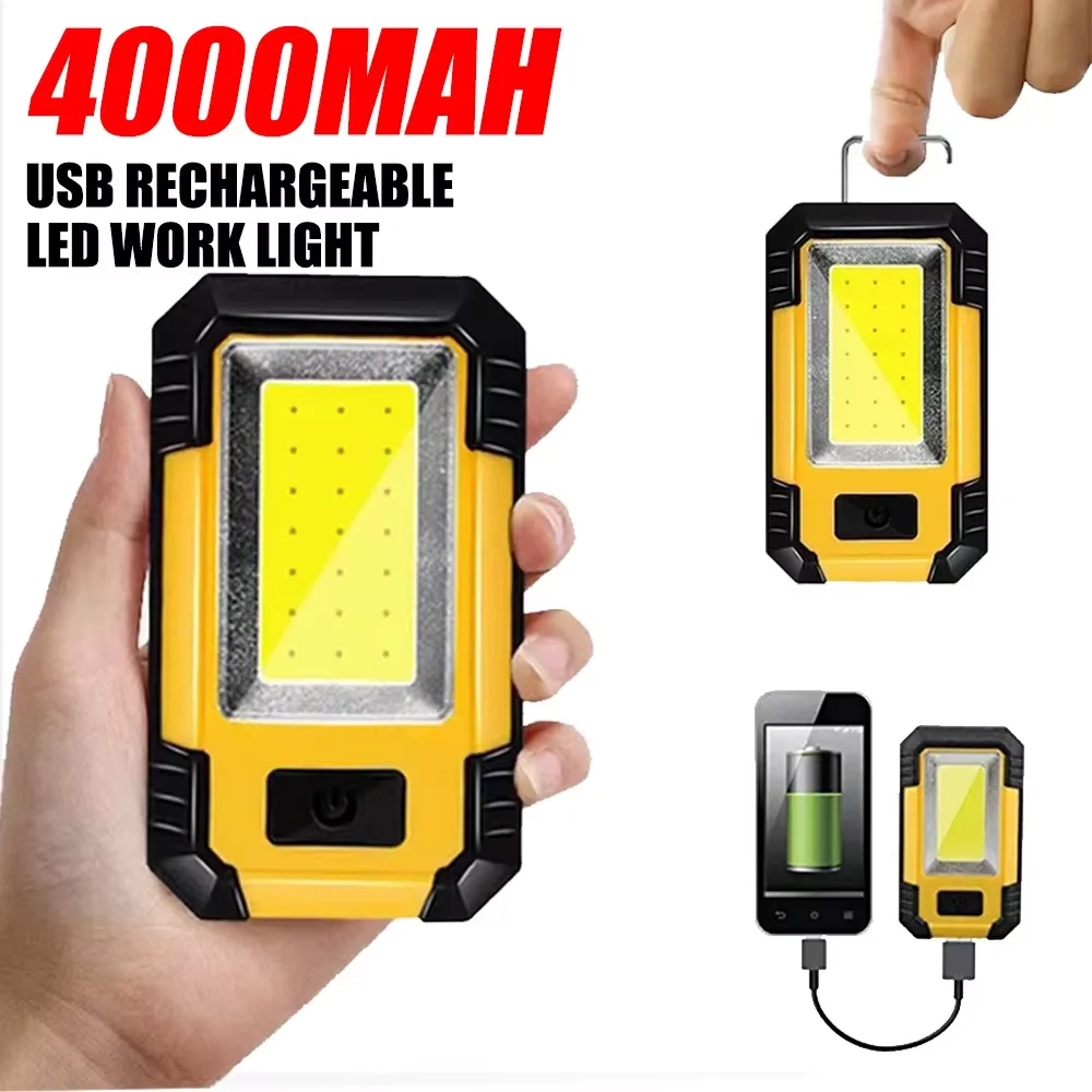 Portable 4000MaH Rechargeable  - Outdoor Lighting Bulbs ulasan dan harga
