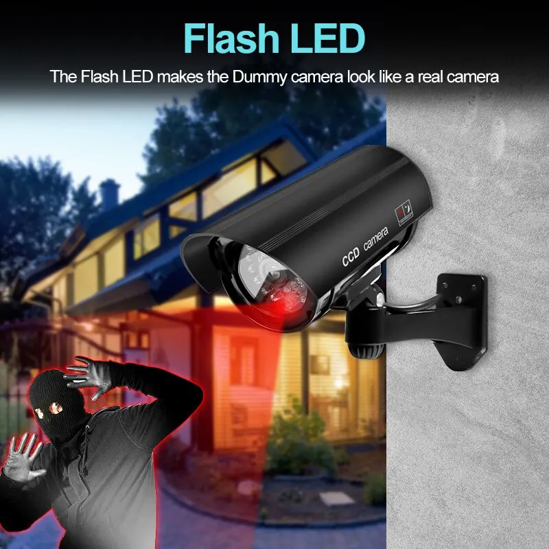 1PC Dummy Security Camera Watr - Outdoor Lighting No Wiring ulasan dan harga