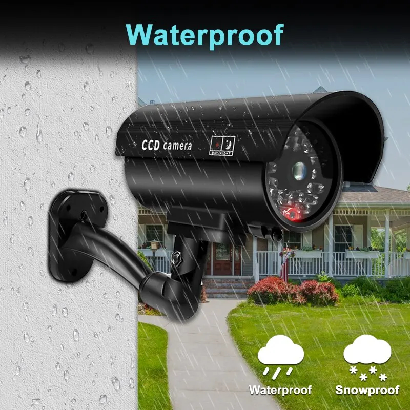 1PC Dummy Security Camera Watr - Outdoor Lighting No Wiring ulasan dan harga