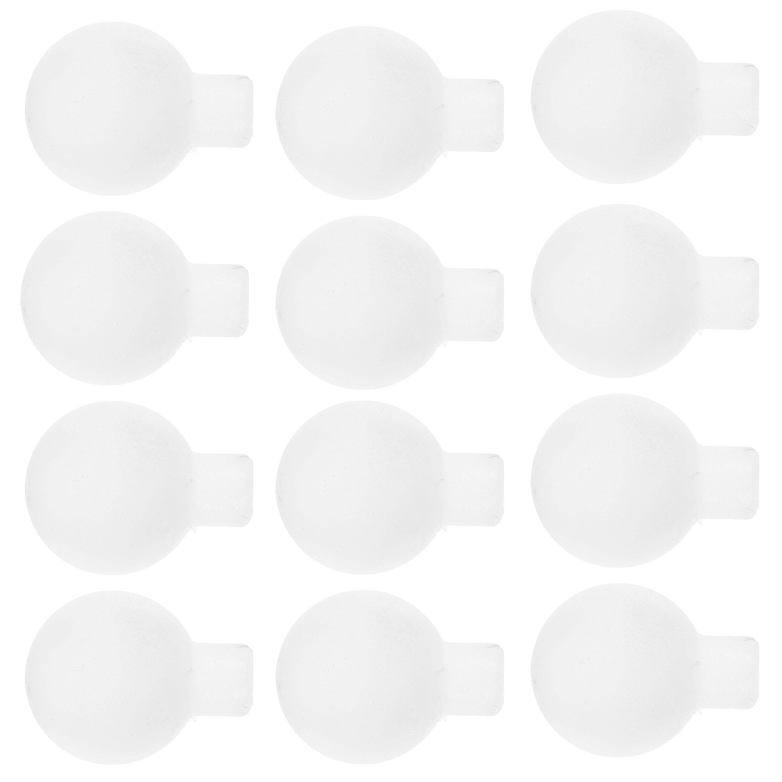 100Pcs Matte Glass Look Empty  - Outdoor Lighting Glass Replacement ulasan dan harga