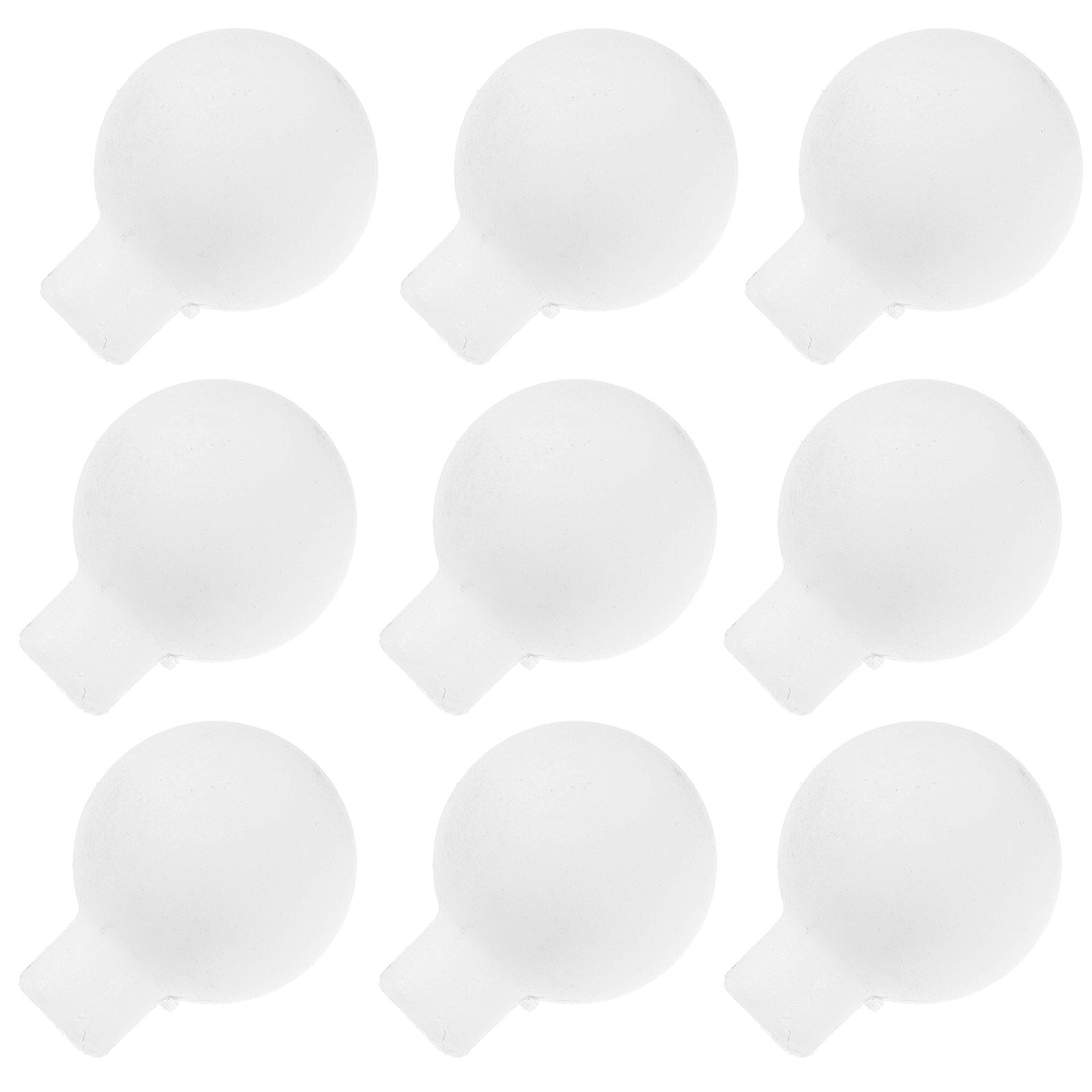 100Pcs Matte Glass Look Empty  - Outdoor Lighting Glass Replacement ulasan dan harga