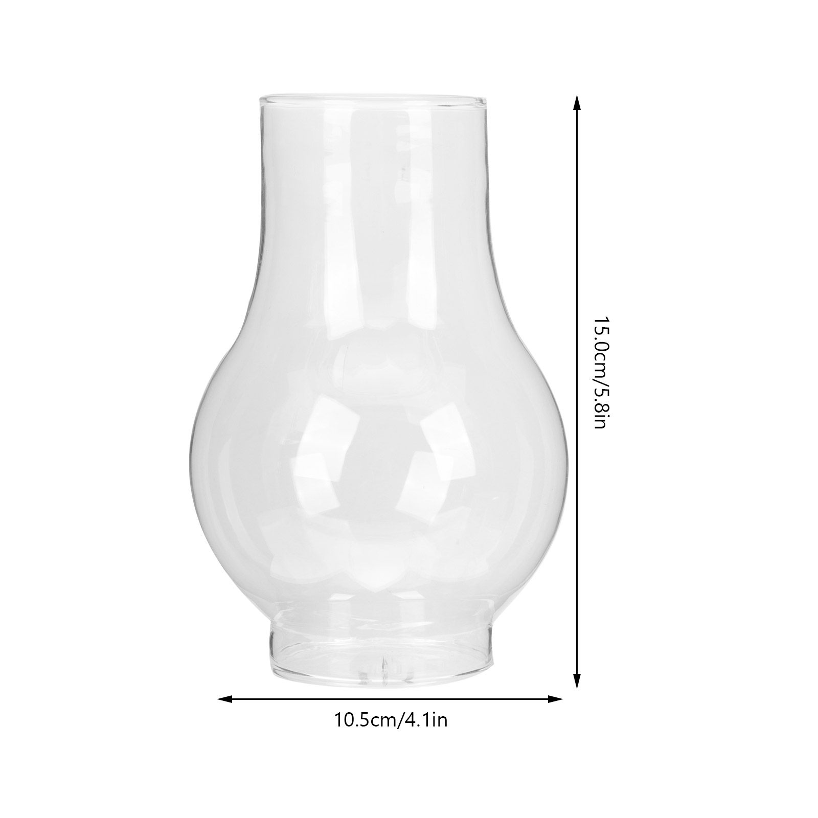 Glass Oil Lamp Chimney Transpa - Outdoor Lighting Glass Replacement ulasan dan harga
