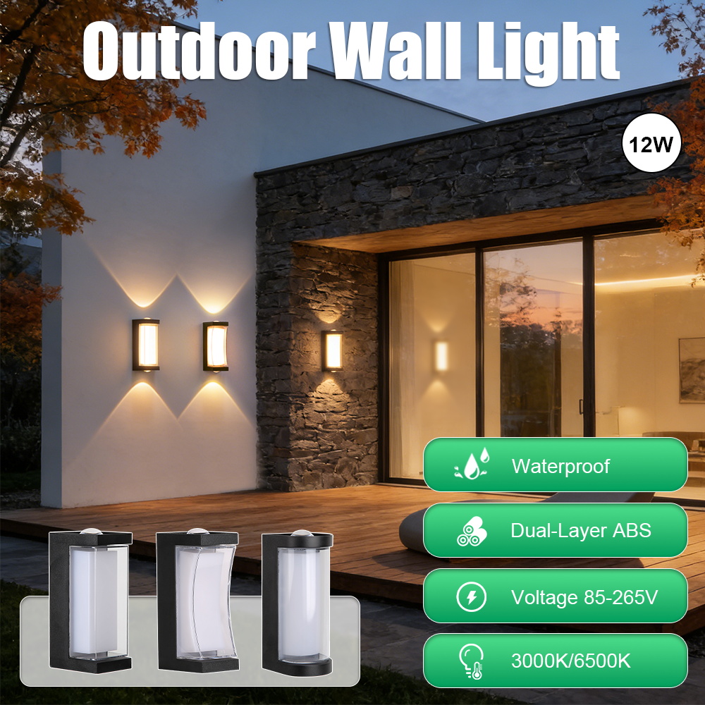 LED Wall Lamp Waterproof 85-26 - Outdoor Lighting Glass Replacement ulasan dan harga
