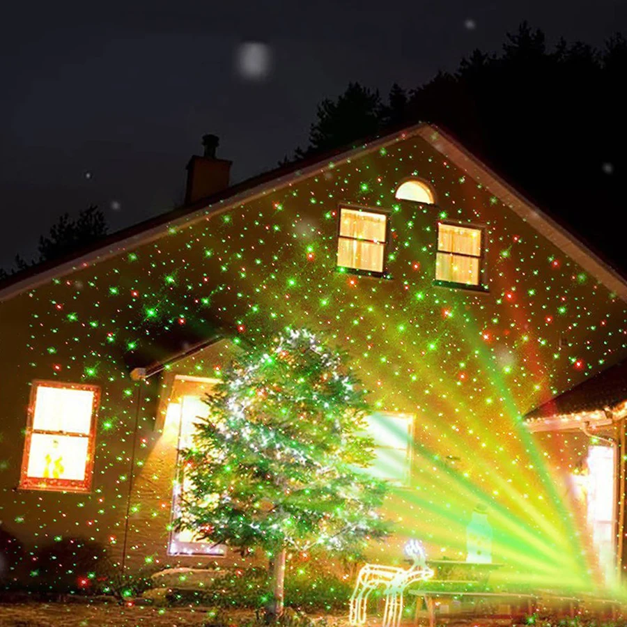 Moving Full Sky Star Laser Pro - Landscape Spike Light ulasan dan harga