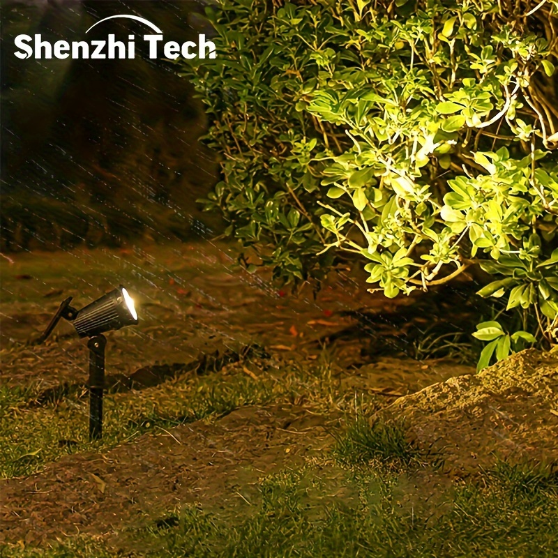 9 LED Solar Spotlights Outdoor - Outdoor Lighting Options ulasan dan harga
