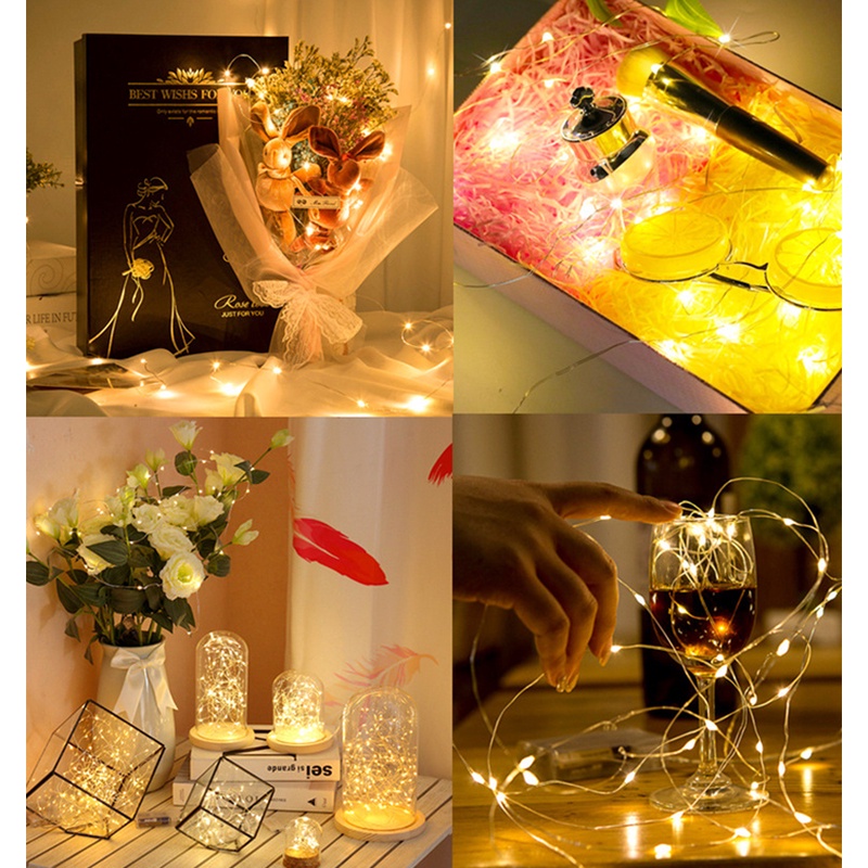 5-30M LED Fairy Lights Battery - Outdoor Lighting No Wiring ulasan dan harga