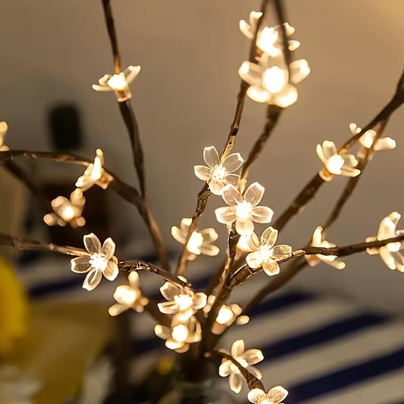 1/2PC 20LED Cherry Blossom Tre - Outdoor Lighting Tree ulasan dan harga