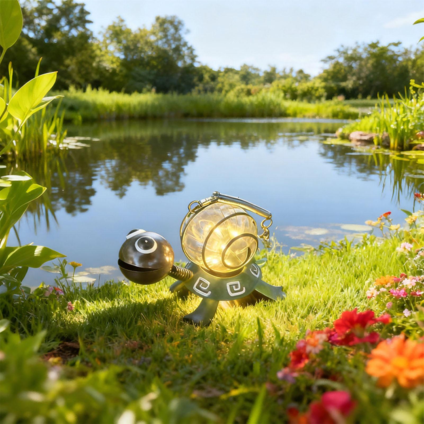 Turtle Solar Lights Outdoor Ga - Outdoor Lighting Patio ulasan dan harga