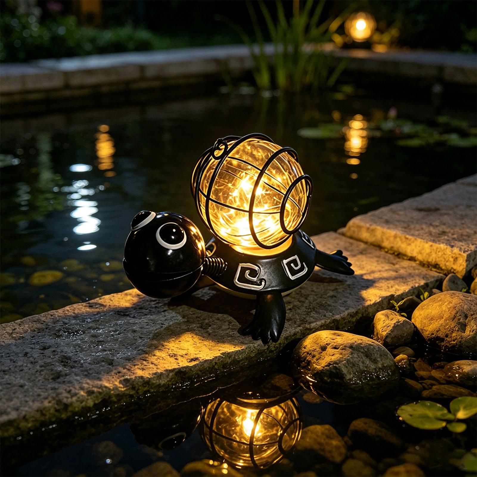 Turtle Solar Lights Outdoor Ga - Outdoor Lighting Patio ulasan dan harga