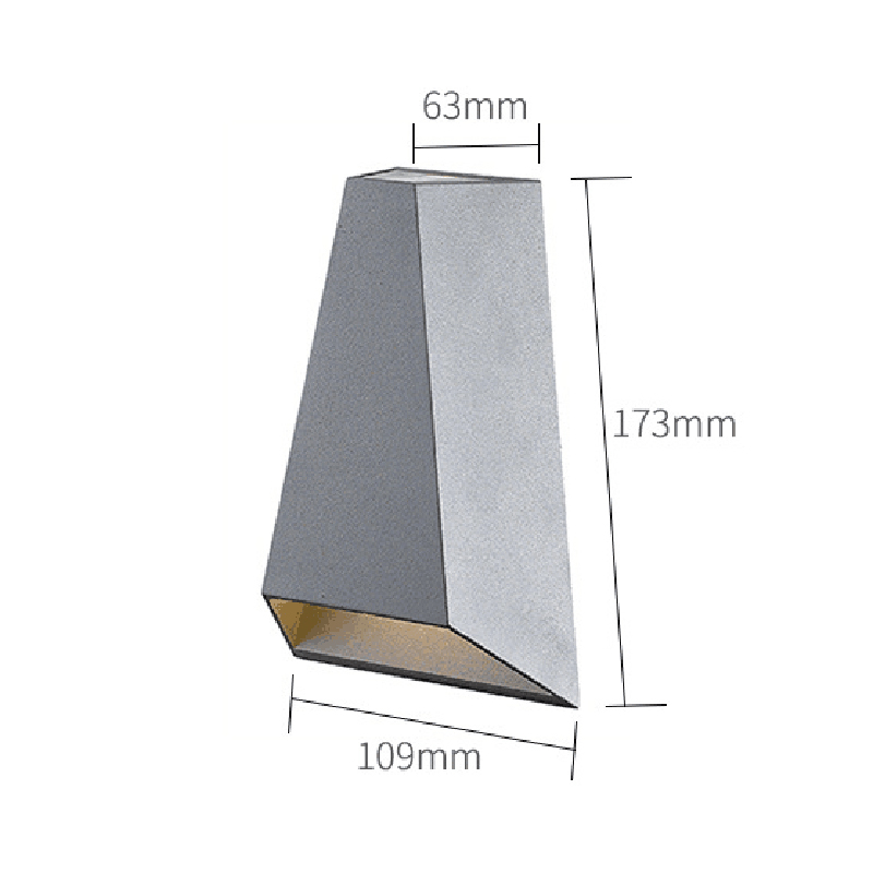 12W LED Outdoor&Indoor Wall La - Outdoor Lighting Up And Down ulasan dan harga
