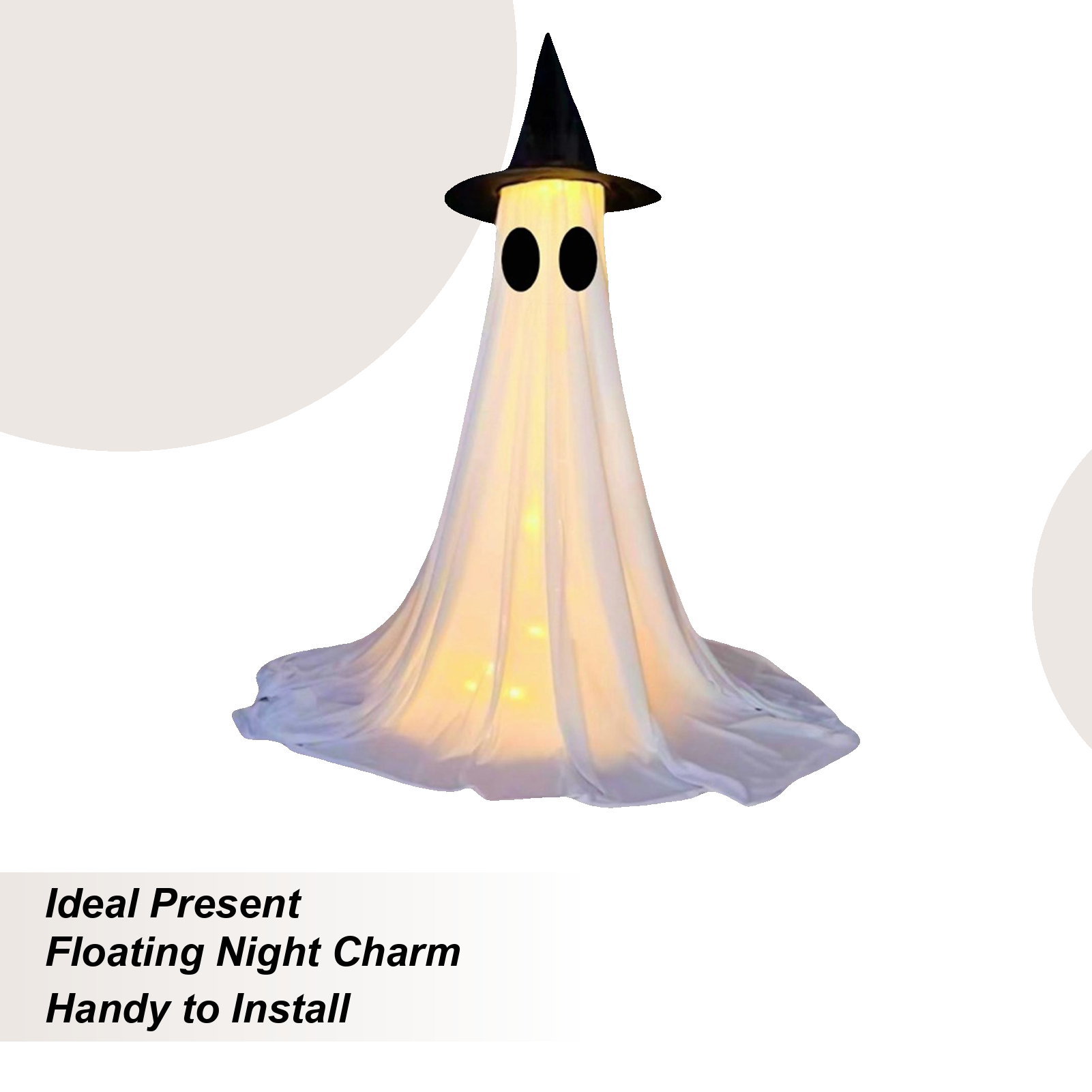 Ghost Light Up Decor Outdoor H - Outdoor Lighting Halloween ulasan dan harga