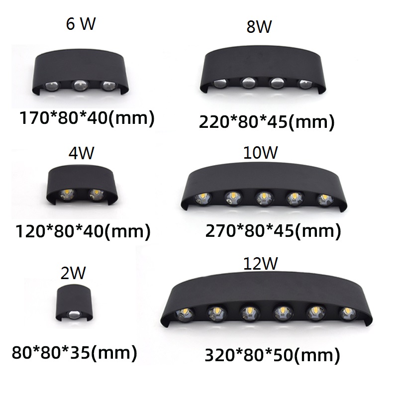 Modern Led Wall Lamp Outdoor S - Outdoor Lighting Up And Down ulasan dan harga