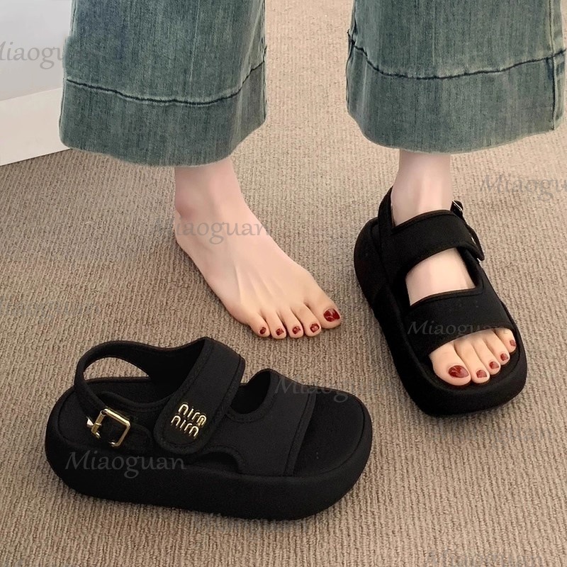 Summer Thick Platform Slides S - Outdoor Lighting Hooks ulasan dan harga