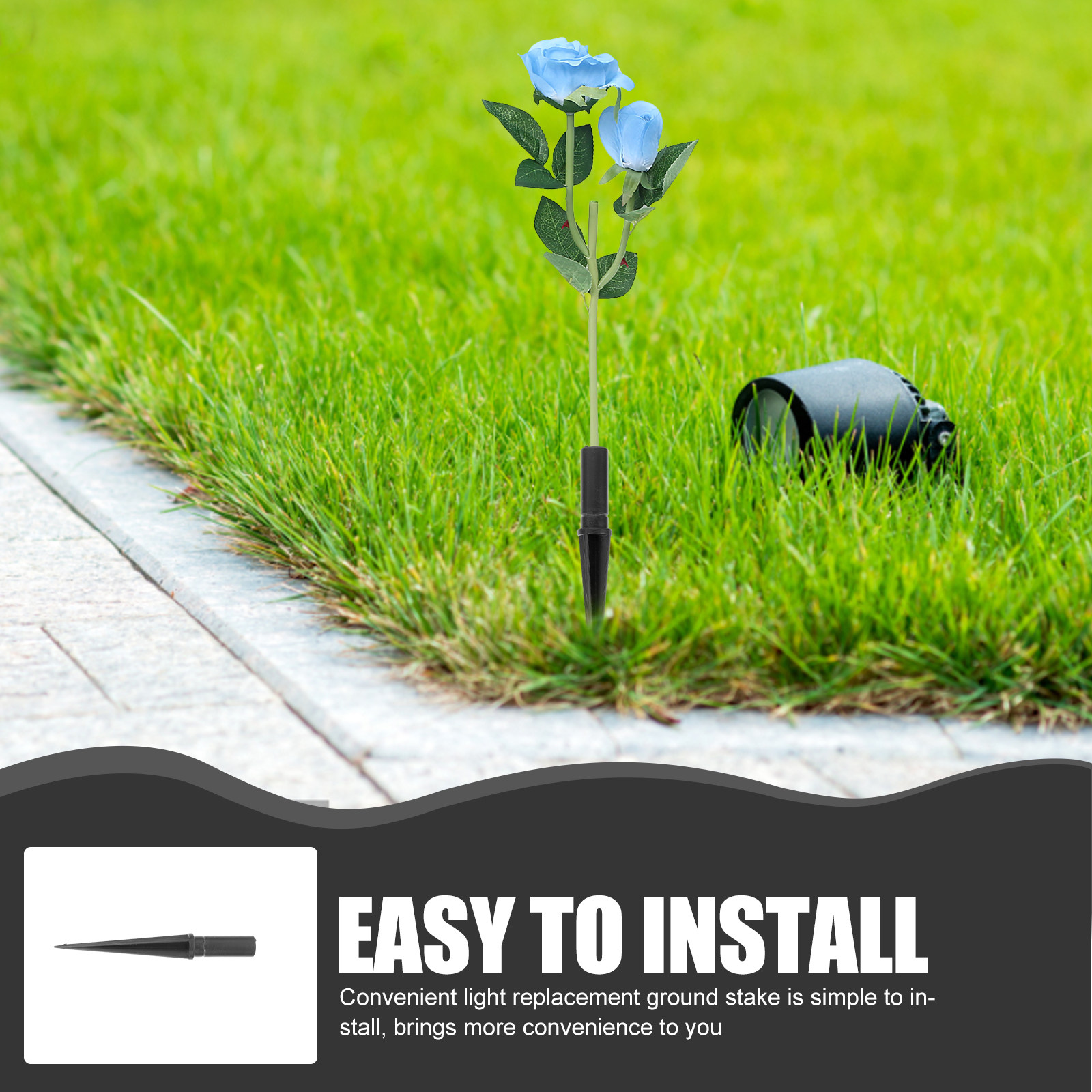 20Pcs Lightweight Yet Strong P - Landscape Spike Light ulasan dan harga