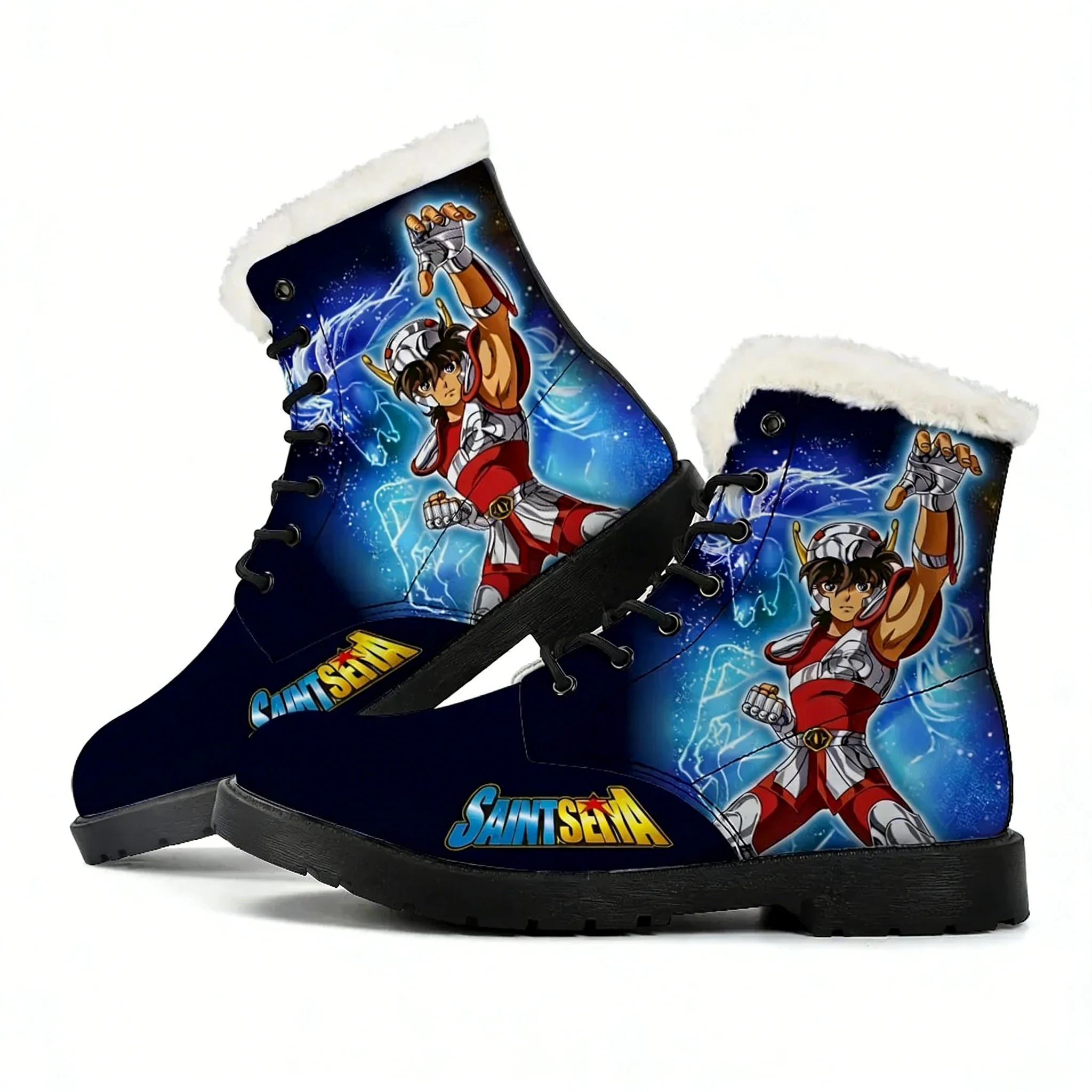Saint Seiya Plush Boots Mens W - Outdoor Lighting High Quality ulasan dan harga
