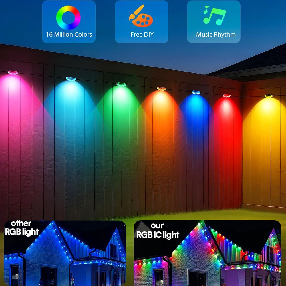 Permanent Outdoor Eaves Lights - Outdoor Lighting Halloween ulasan dan harga