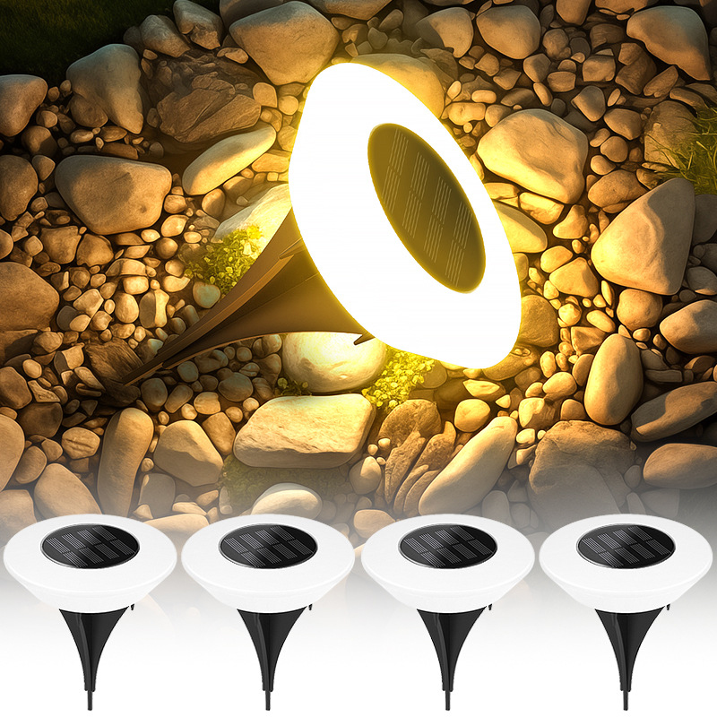 1/4 PCS Solar Ground Lights, C - Landscape Spike Light ulasan dan harga