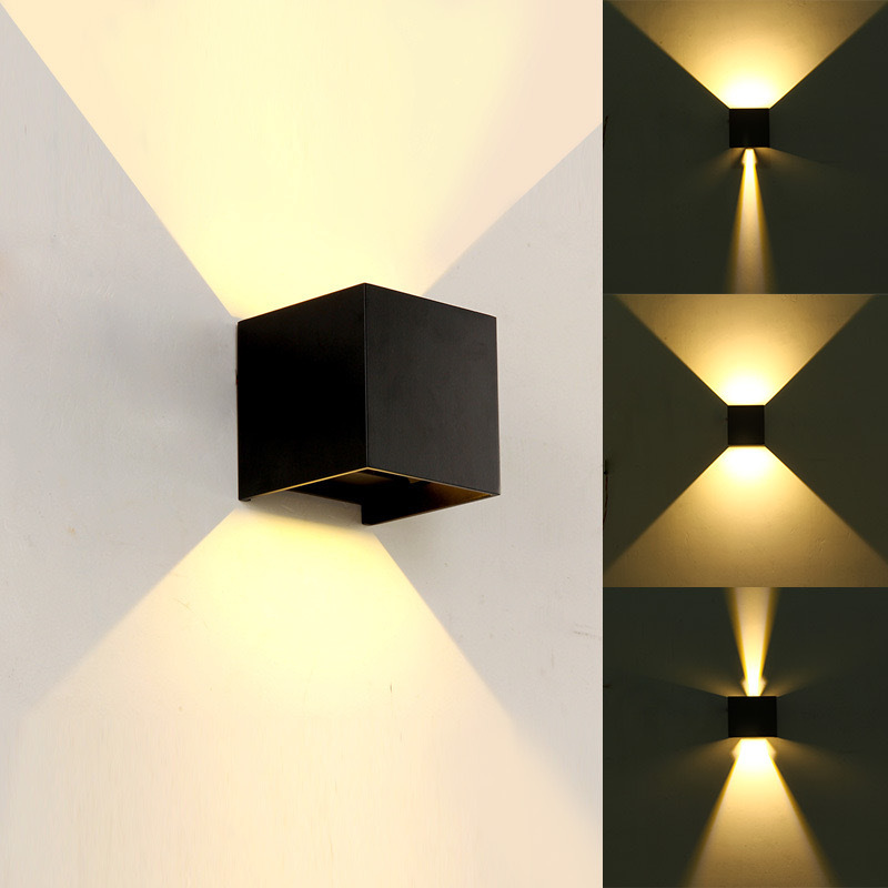 LED Wall Lamp 4/6/8/10W Led Wa - Outdoor Lighting Glass Replacement ulasan dan harga