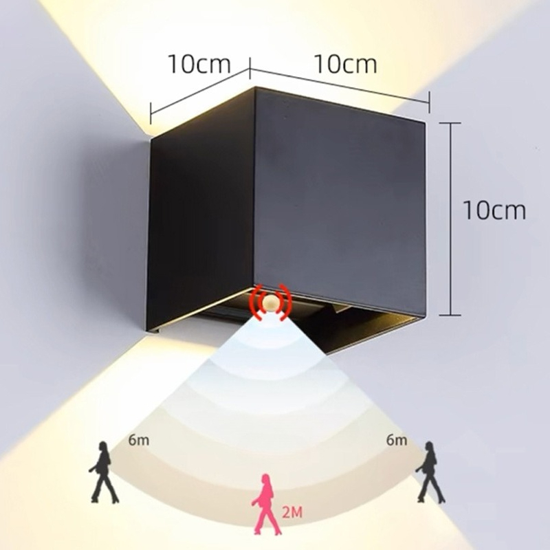 LED Wall Lamp 4/6/8/10W Led Wa - Outdoor Lighting Glass Replacement ulasan dan harga