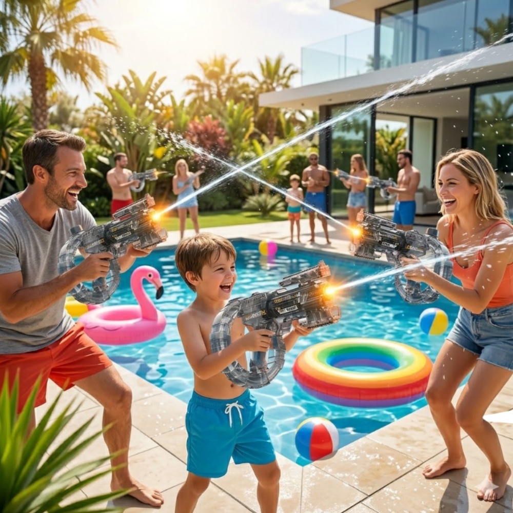 Electric Water Blaster Automat - Outdoor Lighting The Range ulasan dan harga
